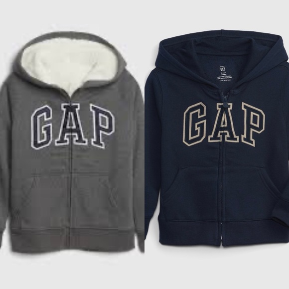 Gap Logo Vintage Zip Hoodie Sweater Bundle - Picture 1 of 11